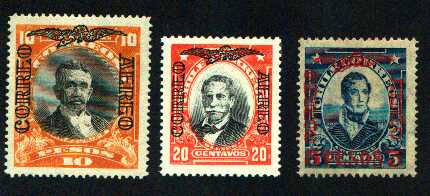 Airmail Overprints